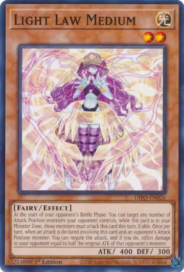 Light Law Medium (DIFO-EN026), Dimension Force — Yu-Gi-Oh! card price