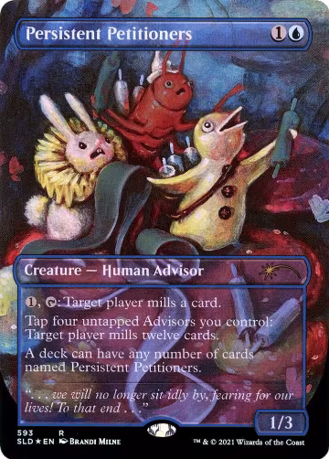 Persistent Petitioners (593) (593), Secret Lair Drop Series — Magic card price