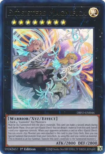 Exosisters Magnifica (DIFO-EN046), Dimension Force — Yu-Gi-Oh! card price