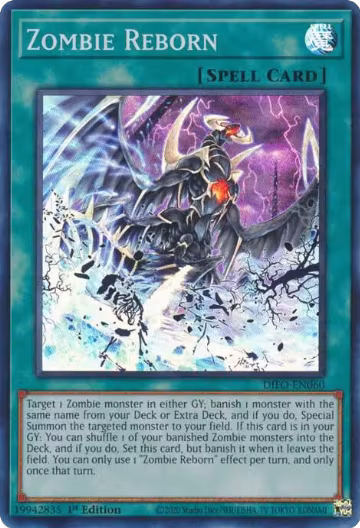 Zombie Reborn (DIFO-EN060), Dimension Force — Yu-Gi-Oh! card price