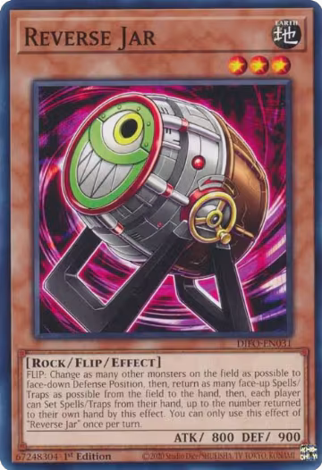 Reverse Jar (DIFO-EN031), Dimension Force — Yu-Gi-Oh! card price