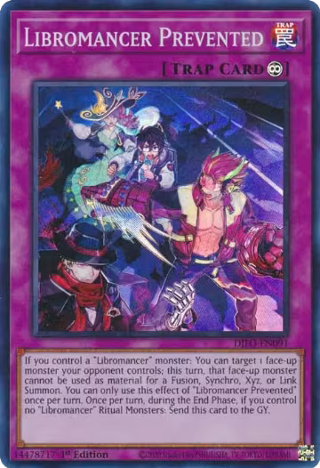Libromancer Prevented (DIFO-EN091), Dimension Force — Yu-Gi-Oh! card price