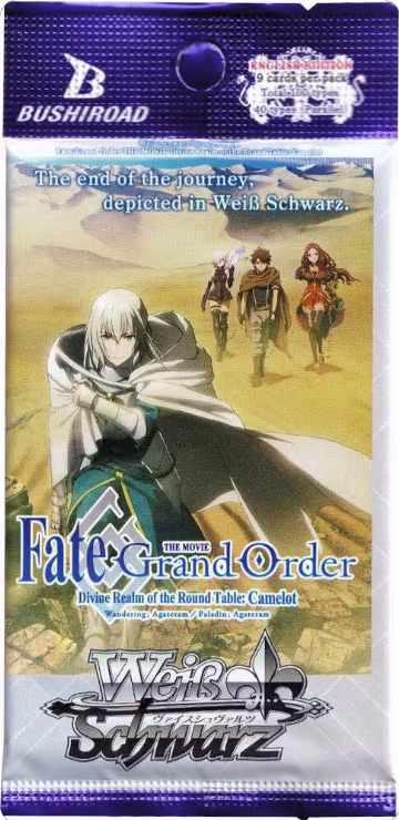 Fate/Grand Order THE MOVIE Divine Realm of the Round Table: Camelot Booster Pack, Fate/Grand Order THE MOVIE Divine Realm of the Round Table: Camelot — Weiß Schwarz sealed product price