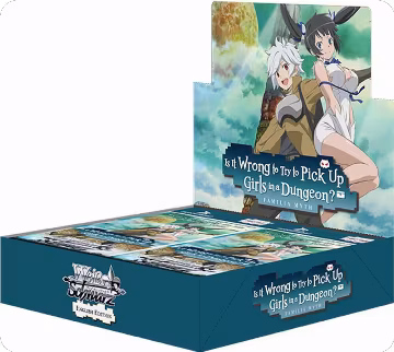 Is it Wrong to Try to Pick Up Girls in a Dungeon? Booster Box, Is it Wrong to Try to Pick Up Girls in a Dungeon? — Weiß Schwarz sealed product price