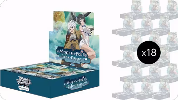 Is it Wrong to Try to Pick Up Girls in a Dungeon? Booster Box Case, Is it Wrong to Try to Pick Up Girls in a Dungeon? — Weiß Schwarz sealed product price