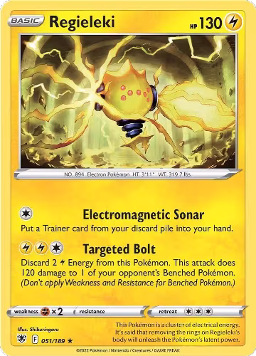 Regieleki (051/189), Astral Radiance — Pokémon card price