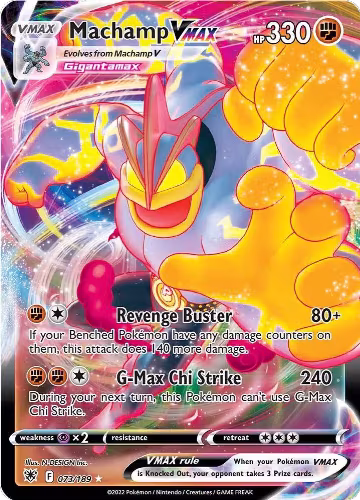 Machamp VMAX (073/189), Astral Radiance — Pokémon card price