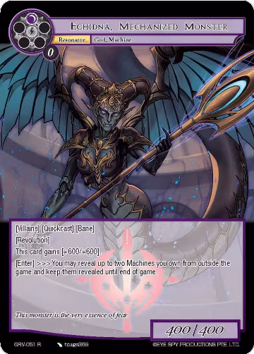 Echidna, Mechanized Monster (GRV-051), Game of Gods: Revolution — Force of Will card price