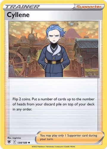 Cyllene (138/189), Astral Radiance — Pokémon card price