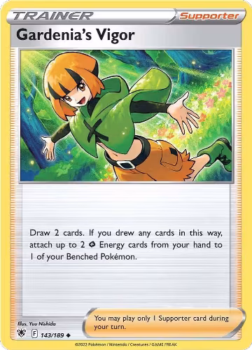 Gardenia's Vigor (143/189), Astral Radiance — Pokémon card price