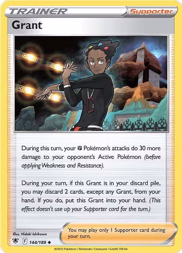 Grant (144/189), Astral Radiance — Pokémon card price