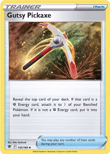 Gutsy Pickaxe (145/189), Astral Radiance — Pokémon card price
