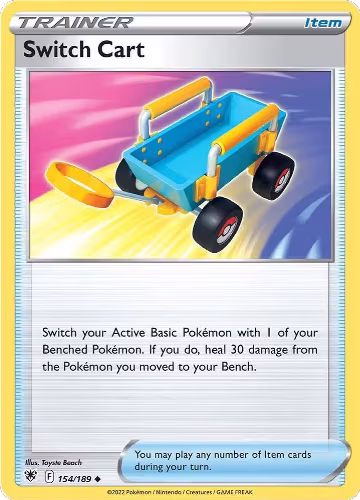 Switch Cart (154/189), Astral Radiance — Pokémon card price