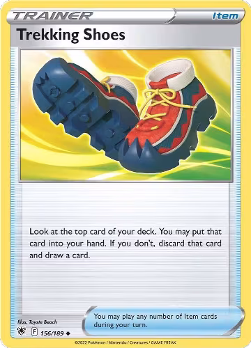 Trekking Shoes (156/189), Astral Radiance — Pokémon card price