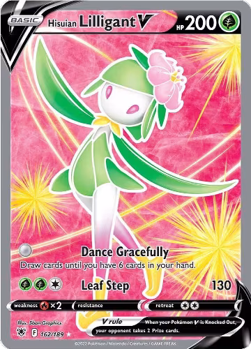 Hisuian Lilligant V (Full Art) (162/189), Astral Radiance — Pokémon card price