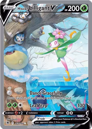 Hisuian Lilligant V (Alternate Full Art) (163/189), Astral Radiance — Pokémon card price