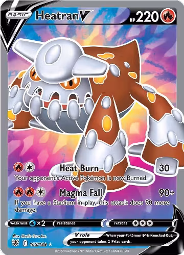 Heatran V (Full Art) (165/189), Astral Radiance — Pokémon card price