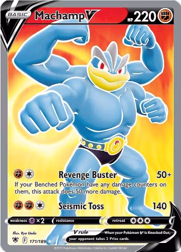 Machamp V (Full Art) (171/189), Astral Radiance — Pokémon card price
