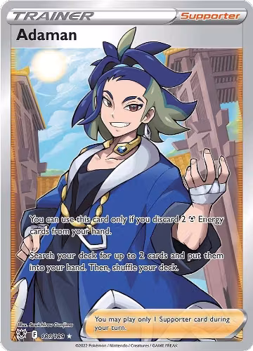 Adaman (Full Art) (181/189), Astral Radiance — Pokémon card price