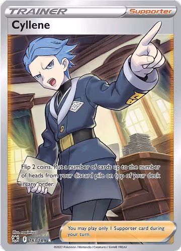 Cyllene (Full Art) (183/189), Astral Radiance — Pokémon card price