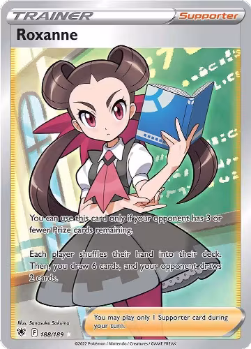 Roxanne (Full Art) (188/189), Astral Radiance — Pokémon card price