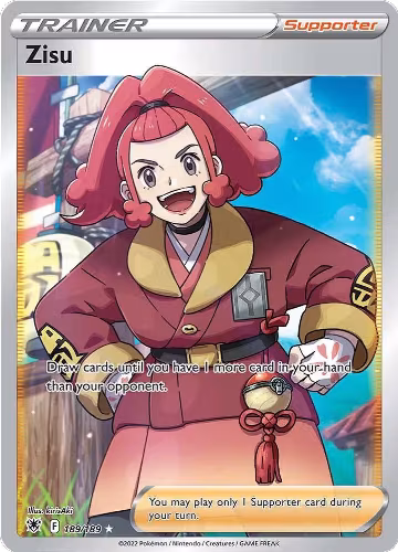 Zisu (Full Art) (189/189), Astral Radiance — Pokémon card price