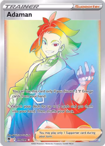 Adaman (Secret) (199/189), Astral Radiance — Pokémon card price