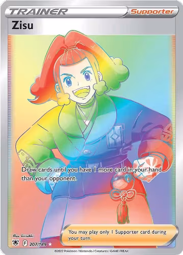 Zisu (Secret) (207/189), Astral Radiance — Pokémon card price