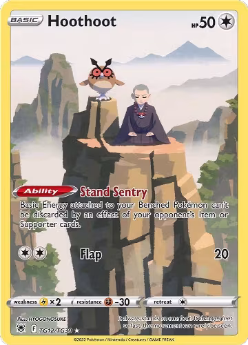 Hoothoot (TG12/TG30), Astral Radiance Trainer Gallery — Pokémon card price