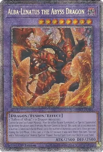 Alba-Lenatus the Abyss Dragon (Starlight Rare) (DIFO-EN035) — card price