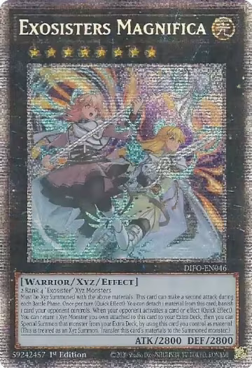 Exosisters Magnifica (Starlight Rare) (DIFO-EN046) — card price