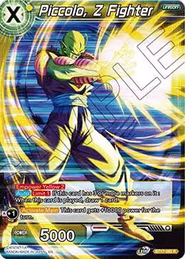 Piccolo, Z Fighter (BT17-085), Ultimate Squad — DB Super card price