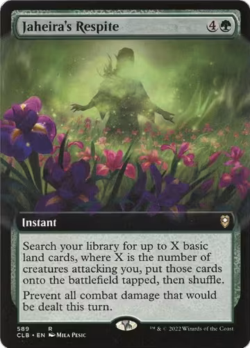 Jaheira's Respite (Extended Art) (589), Commander Legends: Battle for Baldur's Gate — Magic card price