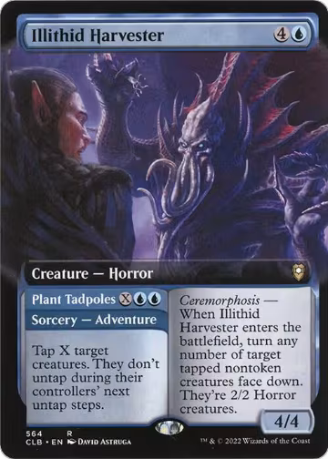 Illithid Harvester (Extended Art) (564), Commander Legends: Battle for Baldur's Gate — Magic card price