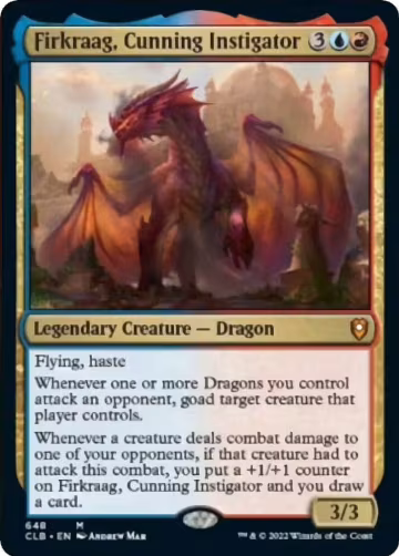Firkraag, Cunning Instigator (648), Commander Legends: Battle for Baldur's Gate — Magic card price