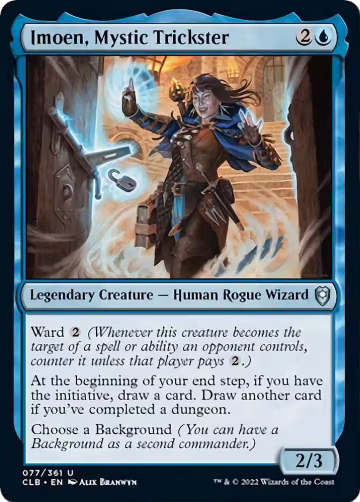 Imoen, Mystic Trickster (77), Commander Legends: Battle for Baldur's Gate — Magic card price