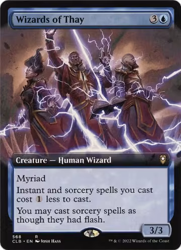 Wizards of Thay (Extended Art) (568), Commander Legends: Battle for Baldur's Gate — Magic card price