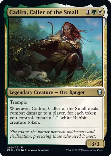 Cadira, Caller of the Small (269), Commander Legends: Battle for Baldur's Gate — Magic card price