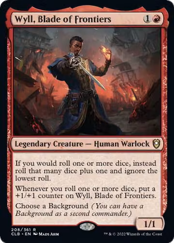 Wyll, Blade of Frontiers (208), Commander Legends: Battle for Baldur's Gate — Magic card price