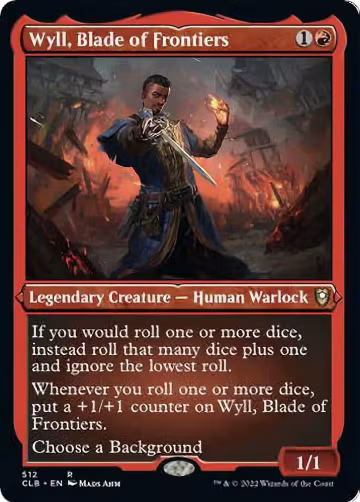 Wyll, Blade of Frontiers (Foil Etched) (512), Commander Legends: Battle for Baldur's Gate — Magic card price