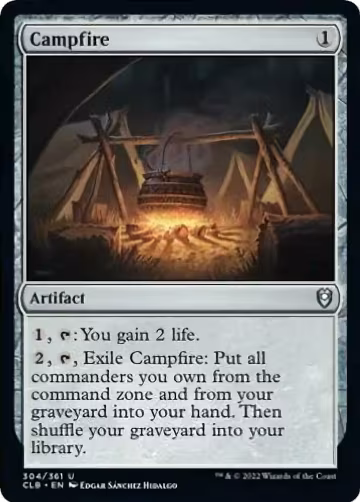 Campfire (304), Commander Legends: Battle for Baldur's Gate — Magic card price