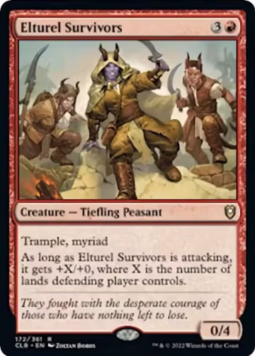 Elturel Survivors (172), Commander Legends: Battle for Baldur's Gate — Magic card price