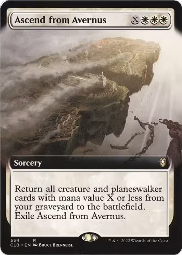 Ascend from Avernus (Extended Art) (554), Commander Legends: Battle for Baldur's Gate — Magic card price