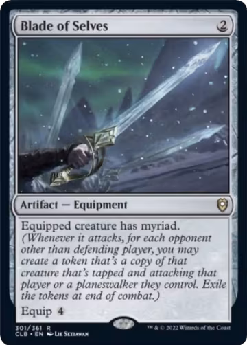 Blade of Selves (301), Commander Legends: Battle for Baldur's Gate — Magic card price