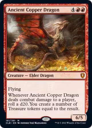 Ancient Copper Dragon (161) — card price
