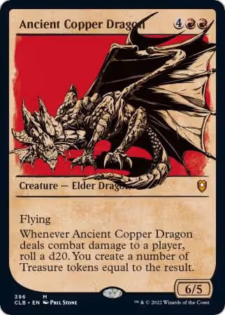 Ancient Copper Dragon (Showcase) (396) — card price
