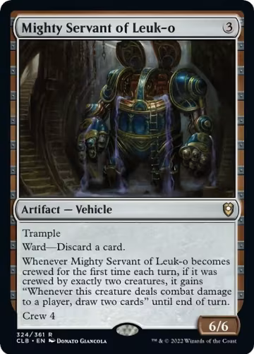 Mighty Servant of Leuk-o (324), Commander Legends: Battle for Baldur's Gate — Magic card price