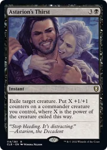 Astarion's Thirst (114), Commander Legends: Battle for Baldur's Gate — Magic card price