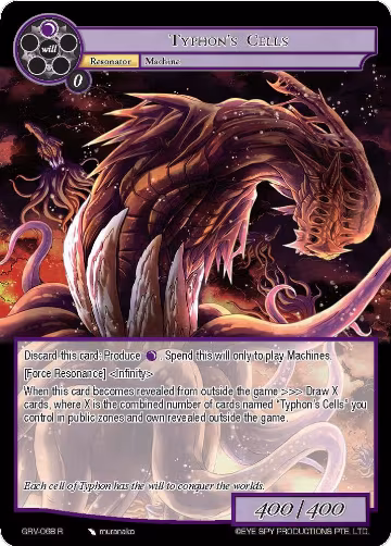 Typhon's Cells (GRV-068), Game of Gods: Revolution — Force of Will card price