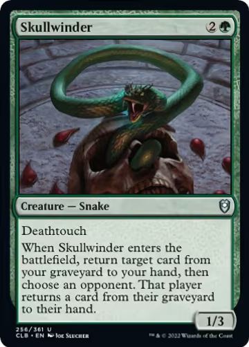 Skullwinder (256), Commander Legends: Battle for Baldur's Gate — Magic card price